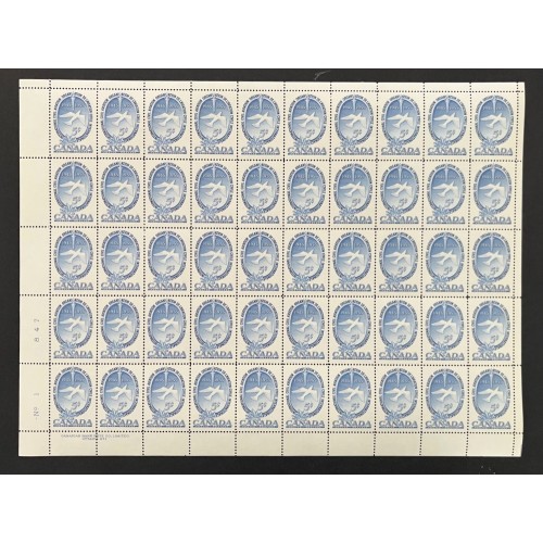 Canada 354 Sheet LL No. 1 VF MNH