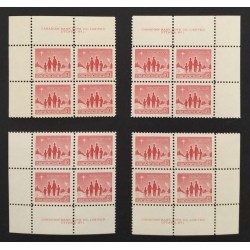 Canada 434 Plate Blocks Matched Set No. 1 F-VF MNH
