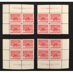 Canada 434 Plate Blocks Matched Set No. 2 F-VF MH