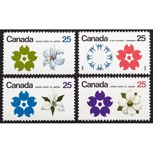 Canada 508-11 VF MNH