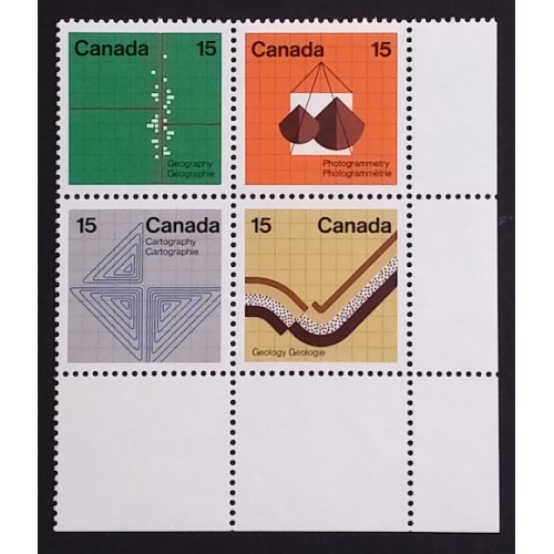 Canada 585a Corner Block LR