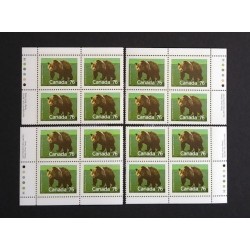 Canada 1178 Plate Blocks Matched Set VF MNH