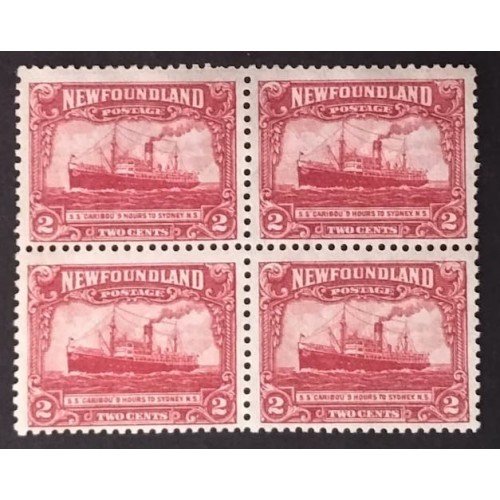 Newfoundland 146 Block F MNG