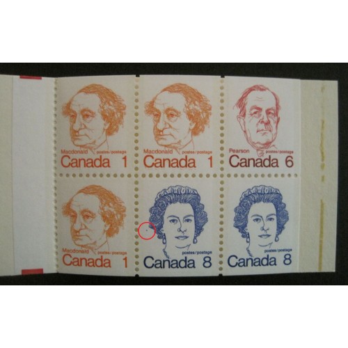 Canada BK74a (BK74n) Booklet - Junkers w/ Variety 593xv