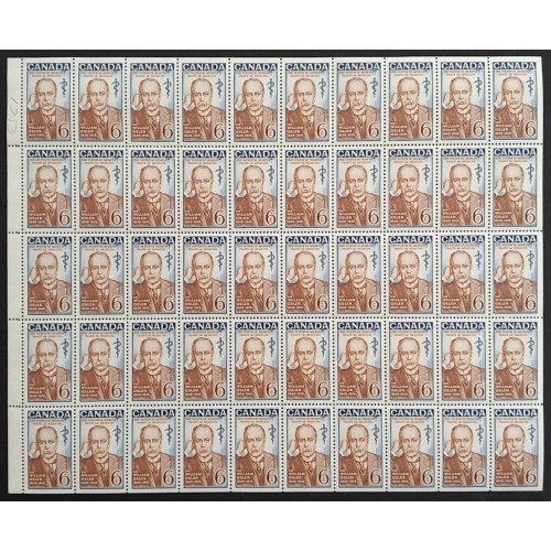 Canada 495i Sheet Field Stock VF MNH