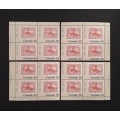 Canada 909 Plate Blocks Matched Set VF MNH