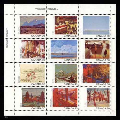 Canada 966a|966i Mini Pane UL Inscription VF MNH