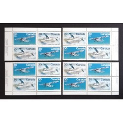Canada 970a Plate Blocks Matched Set VF MNH