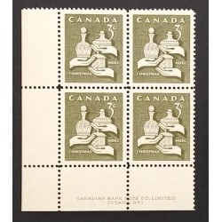 Canada 443 Plate Block LL No. 1 VF MNH