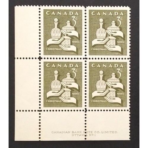 Canada 443 Plate Block LL No. 1 VF MNH