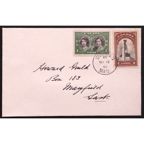 Canada 246-7 First Day Cover 1939 XF