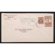 Canada 250|257 on 1943 Cover Registered Mail XF
