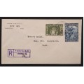 Canada 208-9 First Day Cover 1934 Registered Mail VF