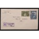 Canada 208-9 First Day Cover 1934 Registered Mail VF