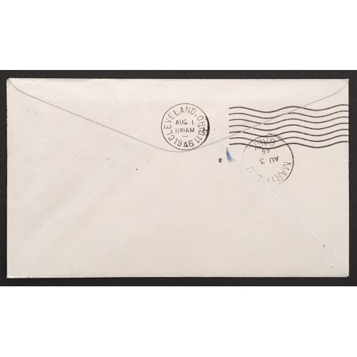 Canada C8 on 1946 First Flight Cover XF