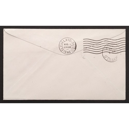Canada C8 on 1946 First Flight Cover XF