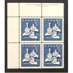 Canada 444 Plate Block UL No. 2 VF MNH