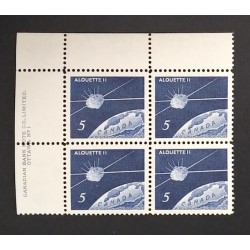 Canada 445 Plate Block UL No. 1 VF MNH