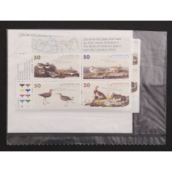 Canada 2098a Inscription Blocks Matched Set VF MNH (Unopened)