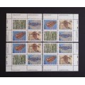 Canada 1282a Plate Blocks Matched Set VF MNH