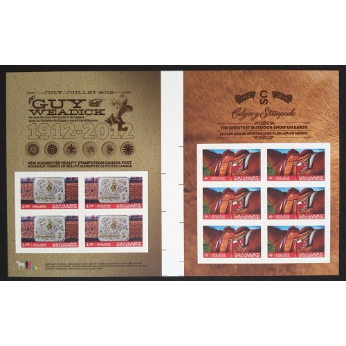 Canada 2548b Gutter Pane