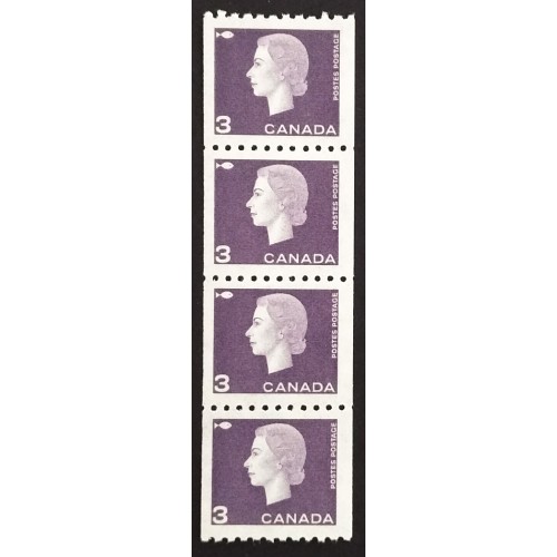 Canada 407 Strip VF MNH