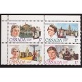 Canada 879i Corner Block UL VF MNH