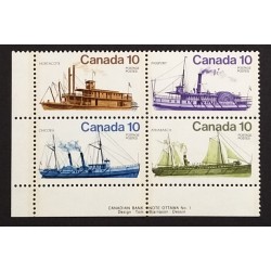 Canada 701ii|703a Plate Block LL No. 1 VF MNH