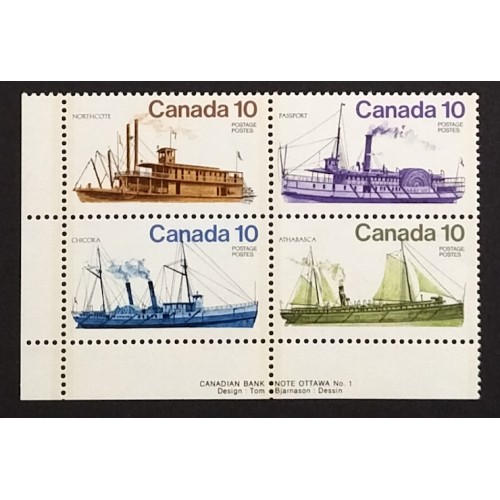 Canada 701ii|703a Plate Block LL No. 1 VF MNH