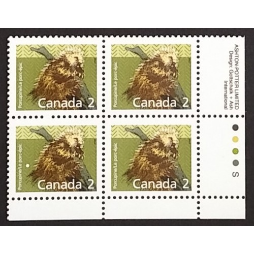 Canada 1156 Plate Block LR VF MNH
