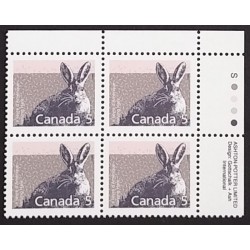 Canada 1158 Plate Block UR VF MNH