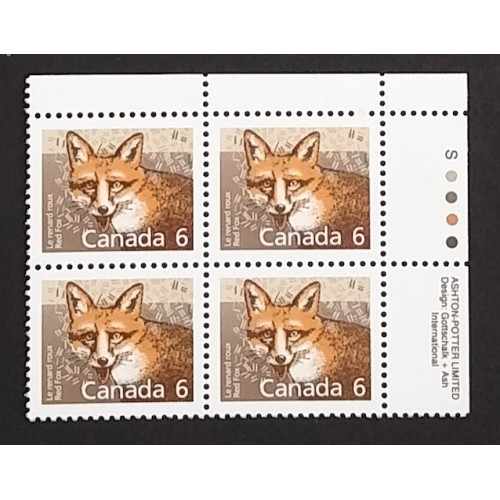 Canada 1159 Plate Block UR VF MNH