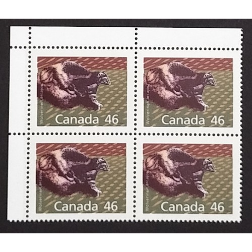 Canada 1172Ag Corner Block UL VF MNH