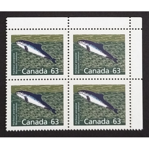 Canada 1176a Corner Block UR VF MNH