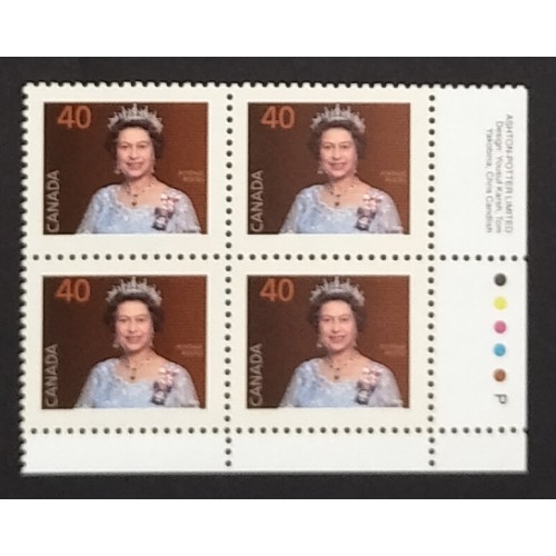 Canada 1168 Plate Block LR VF MNH