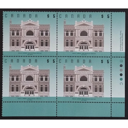 Canada 1378 Plate Block LR VF MNH