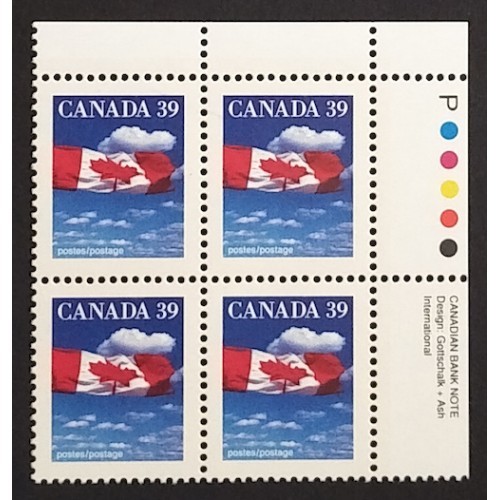 Canada 1166 Plate Block UR VF MNH