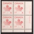 Canada 907ii Plate Block LR No. 3 VF MNH