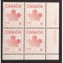 Canada 907ii Plate Block LR No. 3 VF MNH