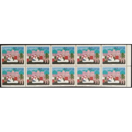 Canada 1070a Booklet Pane VF MNH