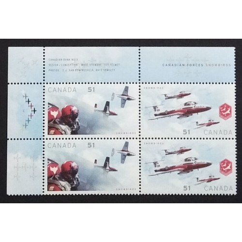 Canada 2159a Plate Block UL VF MNH