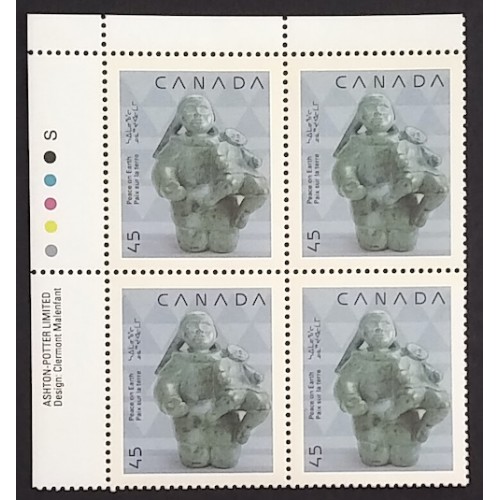 Canada 1295 Plate Block UL VF MNH