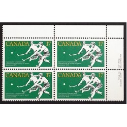 Canada 834 Plate Block UR VF MNH