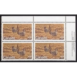 Canada 854 Plate Block UR VF MNH