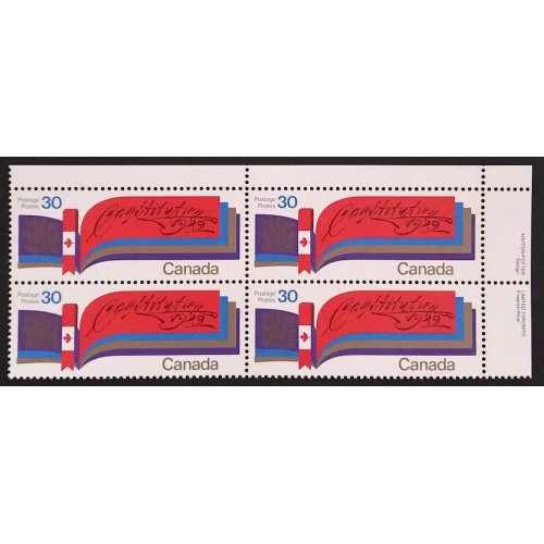 Canada 916 Plate Block UR VF MNH