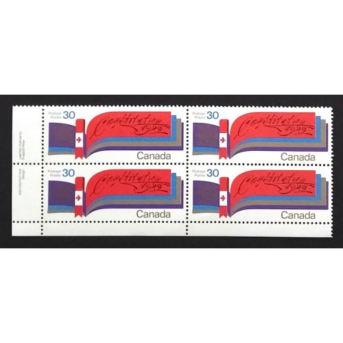 Canada 916 Plate Block LL VF MNH