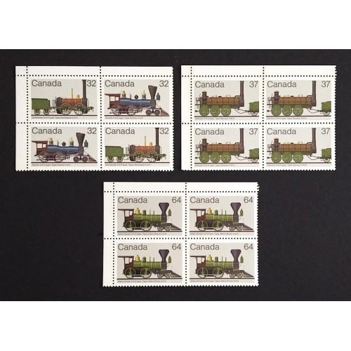 Canada 999-1002 Corner Blocks UL VF MNH
