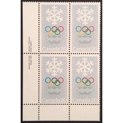Canada 689 Plate Block LL VF MNH