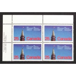 Canada 740i Plate Block UL VF MNH