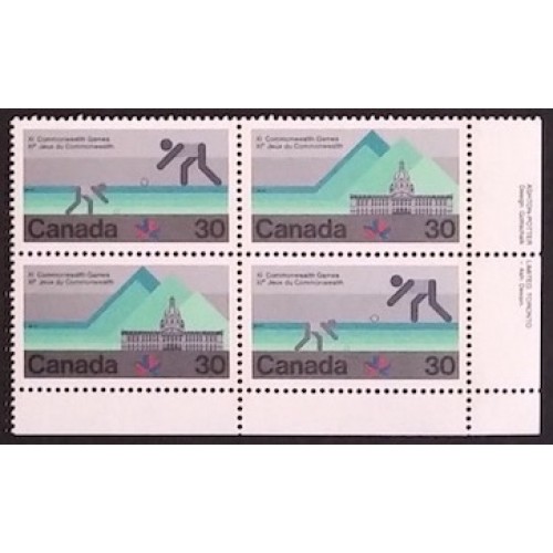 Canada 762a Pate Block LR VF MNH